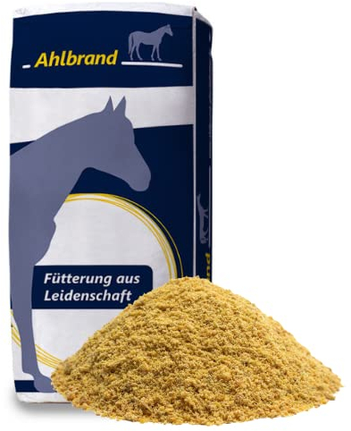 Ahlbrands Gold Pferdefutter 15 kg – Das Beste für den Muskelaufbau und die Fruchtbarkeit - Enthält organische Spurenelemente und Vitamin D3