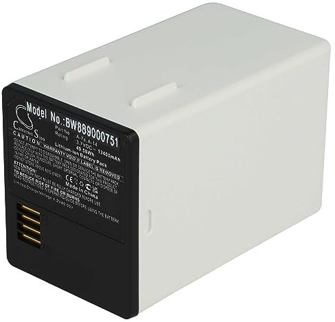 vhbw Akku kompatibel mit Arlo Ultra 2 Knopfkamera, getarnte Kamera (13400 mAh, 3,7 V, Li-Ion)