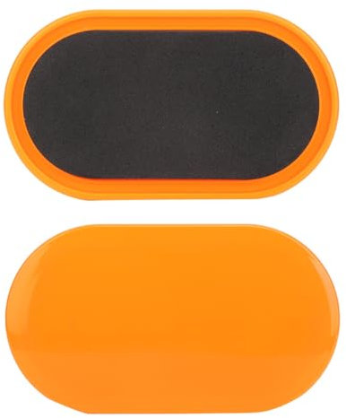 Leapiture 2 Stück Fitness-Schieber, Ovale Yoga-Gleitscheiben, Übungs-Gleitplatten, Sport-Fitness-Scheiben-Trainingsschieber, Übungs-Workout-Gleitmatte, Trainingsausrüstung