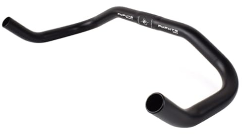 Bullhorn Lenker 25.4 * 390mm Fixed Gear Fahrradlenker Leichte Aluminiumlegierung Rennrad Lenker Für Trekking Rennrad MTB Mountainbike Schwarz