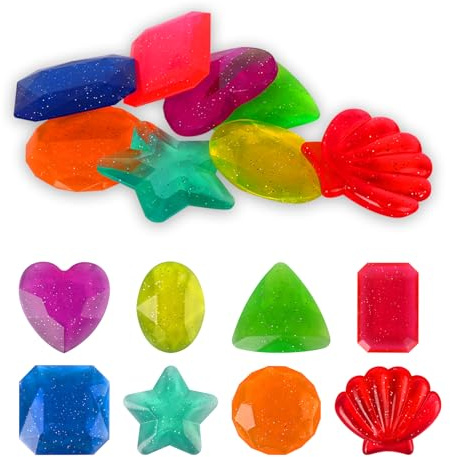 YORFULL Tauchspielzeug für Kinder, 8 Stück Tauch Spielzeug Kinder, Unterwasser Pool Spielzeug mit Tauchringe, Torpedos, Algenspielzeug, Tauchspielzeug Set für 5-12 Jahre