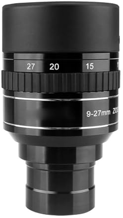 Telescope Accessories - Ocular telescópico con zoom de 1.25 pulgadas, 7.2-21.6 mm/9-27 mm, multicapa, compatible con SV191 de 1.25 pulgadas (9-27 mm)