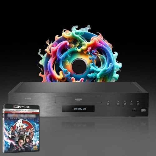 MULTIREGION Blu-ray Player Compatible with Panasonic DP-UB9000 MultiRegion Blu-ray Region A, B & C - DVD Regions 1-8 - Bundle Including GhoBus 4K UHD Disc