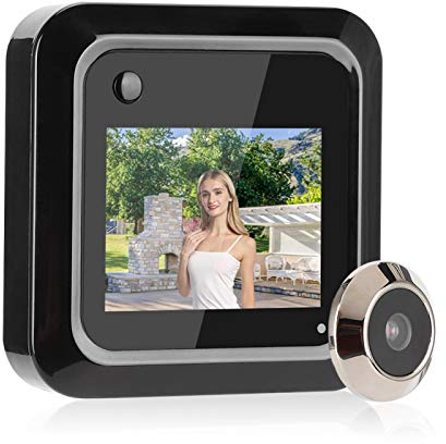 01 Caméra Judas de Porte, Judas de visionneuse de Porte, sécurité HD pour l'appartement de Porte d'entrée de Porte d'entrée à la Maison