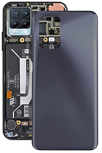 MDYH JBC ATYJJ Akku-Rückseite for Oppo Realme 8 5G (Color : Black)