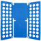 Pliage Vetement Plieur De Vetement Planche A Plier Le Linge Adulte Plieuse Linge Enfant (Couleur : Bleu, Size : Adulte)