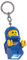 LEGO Minifigures - Large 2.25 Inch Tall Figure Keychain Light - Spacebaby (KE210H), Blue, S