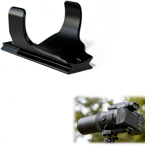 WANAHTON Kompatibel mit Nikon Coolpix P1000/P1100 für Arca Swiss Schnellwechselplatte, Stativ-Objektiv-Kragenhalterung, 4-Punkt-Anti-Wackel-Stabilisierung, 1/4-Zoll-20-Gewinde für lange