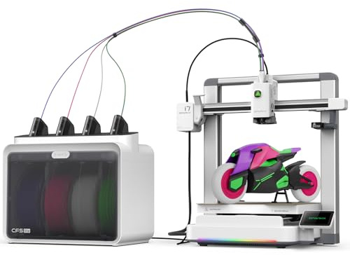 Creality SPARKX i7 Color Combo Impresora 3D, Modelado 3D por IA a Partir de Fotos, preparada para impresión Multicolor, nivelación automática, Impresora 3D FDM de sobremesa para Principiantes