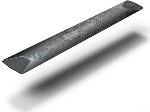 Adhesivo de protección para marco de bicicleta compatible con bicicletas de montaña, diseñado para cubrir el tubo descendente contra daños y arañazos (negro serpiente)