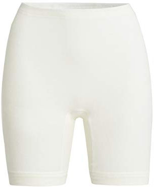 con-ta Normalbeinschlüpfer, warme Damenunterwäsche, anschmiegsame Wäsche aus Angora und Wolle, Bequeme Unterwäsche für Damen, in Wollweiß, Größe: 40