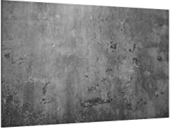 ALLboards Glas Magnettafel Betonmauer Zementmauer Zement 90x60cm Glasbild Memoboard aus Glas Glastafel mit Betonwand-Motiv Magnetwand zum Beschriften Magnetische Tafel Wanddekoration Wandbild