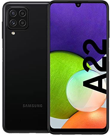 Samsung Galaxy A22 Smartphone 6.4 Zoll 64 GB Android Handy Mobile Black