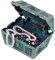 Aquarium Dekoration, 6x4,5x3cm/2,4x1,8x1,4 Zoll Schatztruhe Box Aquarium Ornament Schatzkiste Fischtank Harz Versteck Heimdekoration Unterwasser Landschaft Ornamente mit 10cm/3,9 Zoll Schlauch