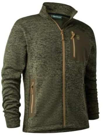 Deerhunter Sarek Knitted Jacket Olive Night Melange