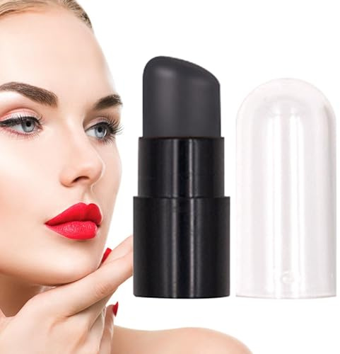 concealer läppoljeborste | Silikon läppborste med rund spets, sminkborste för att blanda läppglans, läppglans, ögonlock,