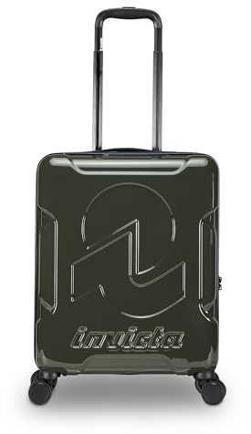 Invicta Rollkoffer, Handgepäck, Reisekoffer, ABS-Hartschalen-Koffer, Trolley, mit TSA-Schloss, Für Reisen und Business, Damen und Herren, moosgrün