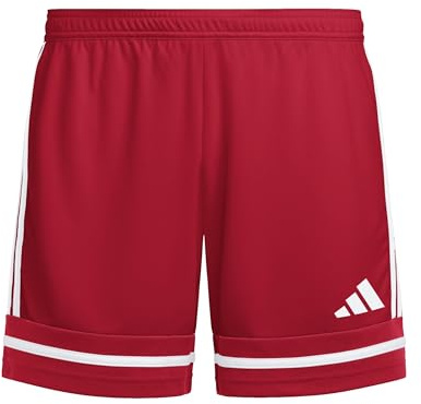 adidas Unisex Kinder Squadra25 Short Kids Shorts, Team Power red 2/Team Power red 2/White, 13-14 Years