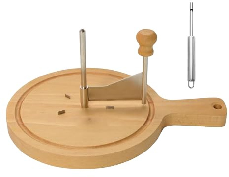 Rizador De Queso - Cortador Con Removedor De Corazón | Rizador De Queso Fabricante De Flores Rueda Cortadora | Para Cortes En Forma De Rosa Horneado Cocina Hogar Restaurante Cafetería