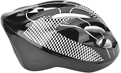 ERYUE Conjunto de Equipo de Protección para Patinaje sobre Ruedas para Adultos, Rodilleras Seguras Alta Densidad, Coderas, Casco Entusiastas del Patinaje, Rojo//Negro (#3)