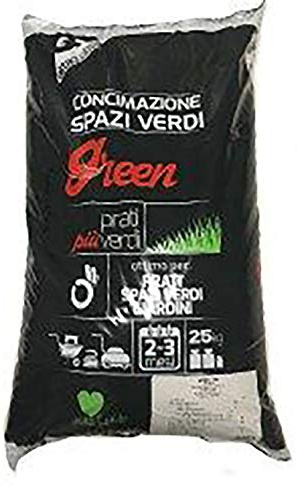 GREEN-START KG.25 CONCIME 15-25-10 PER PRATI SPAZI VERDI E GIARDINI