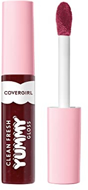 COVERGIRL Clean Fresh Yummy Gloss – Lip Gloss, Sheer, Natural Scents, Vegan Formula - Acai You Later