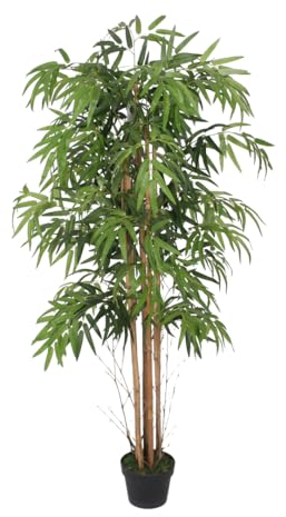 Lacers SMARAGDLINE künstliche Pflanze, Kunstpflanze, realistische Optik, für Wohnzimmer, Schlafzimmer, Büro, Balkon, langlebig, pflegeleicht, Verschiedene Modelle (JWT2425)