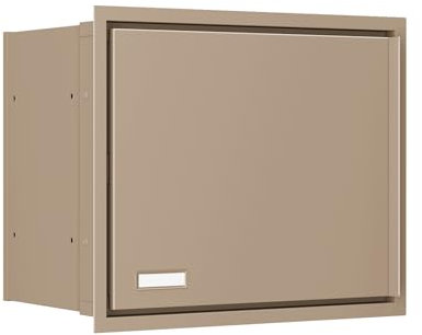 Boîte aux lettres encastrable Stockholm beige Bravios