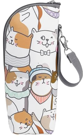 Borsa da viaggio per biberon, borsa scaldabiberon - Borsa termica per biberon | Portabottiglie portatile con, contenitore portaoggetti per viaggi, asilo, allattamento all'aperto, singola