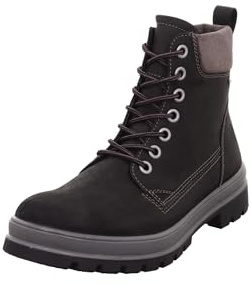 Legero Montana Stivali da neve da uomo con calda imbottitura Gore-tex, Nero 0100, 45 EU