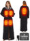 CYCYHEAT Heated Robe for Women Heated Blanket wiht 20000mAh 7.4V Battery Operated - USB Portable Electric Heating Blanket