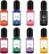 BDBFPAN 8Stück Farbpigmente Für Gießpulver,Farbe Für Gießpulver Gießpulver Farbe Betonpigment Für Gipsbeschichtung DIY Produktion Zementbeschichtung Farbige Pigmente