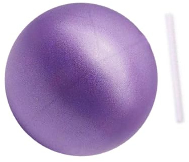 DXEHSEUY Piccola palla da pilates per bambini, 15,2 cm, palla da yoga per stretching, casa, palestra, viola, 15 cm