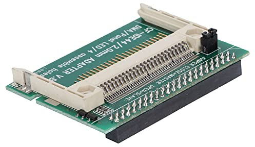 Tomantery IDE 44 Pin Adapter Converter med Hållbart Grönt PCB för för DOS för, Ingen Drivrutin Plug and Play för Bärbara Datorer och Mini ITX-typer