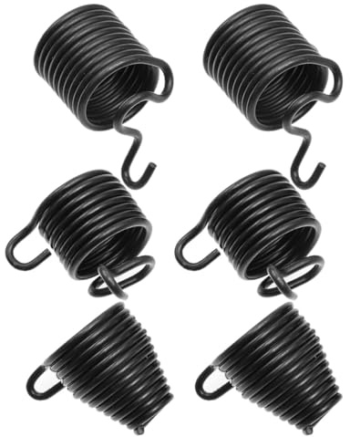 ifundom Ressorts de Retenue pour Burins Pneumatiques 6 Pièces Universelles 150-250 MM Accessoires de Rechange pour Marteaux Pneumatiques Compatibles pour Réparation et Démolition