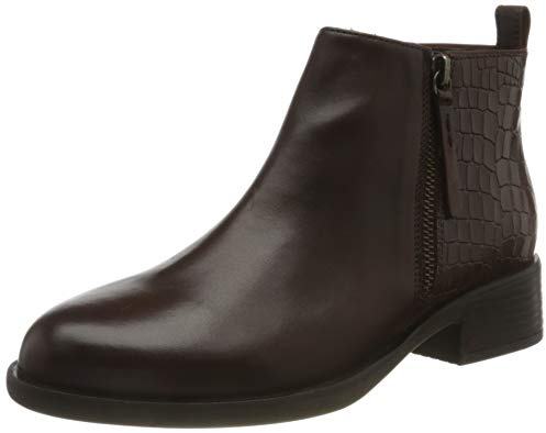 Geox D Resia C, Botines para Mujer, Marrón (Brown), 40 EU