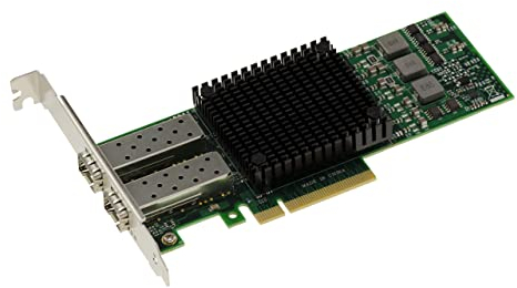 KALEA-INFORMATIQUE 10G Fibre SFP+ LAN PCIe Controller Card with 2 LC Ports and BROADCOM BCM57810 Chipset - 10GbE Ethernet Fiber Network Adapter