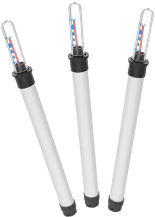 OFFSCH 3st Wasserstandsanzeige Wasserwaage Für Pflanzen Bodenfeuchtigkeitsmesser Für Pflanzen Hydrometer Für Pflanzenblüten Wasserzähler Für Pflanzen Wasseranzeigesensor Weiß Plastik