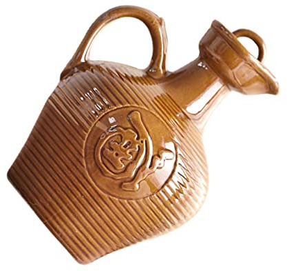 Cabilock Pot à Vin Céramique Vintage Avec Poignée Isolante Pichet Multifonction Pour Maison Thé Eau Et Design Antique Élégant Becs Effilés Pour Versement Précis