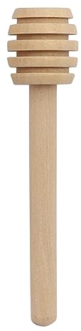 Fiorky Bâtonnet à miel en bois Agitateurs à miel portables Petits bâtons cuillère à miel à long manche Cuillère à miel Distribuer une bruine miel Cadeaux fête mariage le miel 1dh0ps2bl1pw1ka0ke7