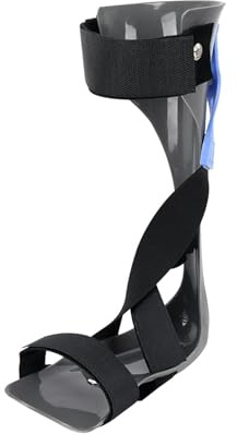 VducK Drop Foot Brace Orthosis, Adjustable Straps Foot Drop Foot Nerve Injury Rehabilitation Training for Hemiplegia Stroke Shoes Walking, Effectively Correct Foot Drop