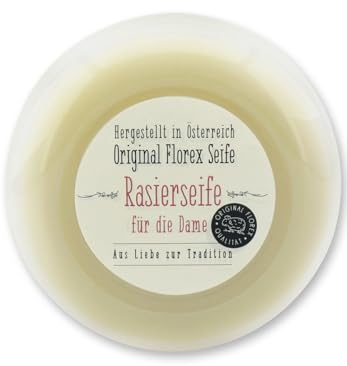 Florex Damen Rasierseife mit Bio Schafmilch in Dose 100 g