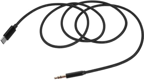 OSOLADY Cable De Audio Tipo c Aux Adaptador USB-c para Coche y Conexión De Altavoces