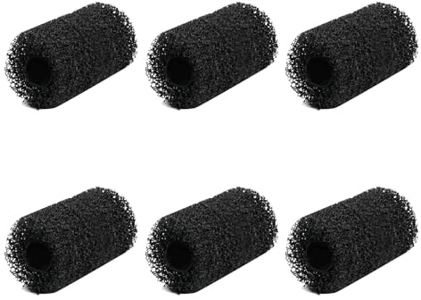 Prefilter Sponge for Fluval AC20/AC30/AC50 Power Filter, Aquarium Filter Intake Sponges, Edge Prefilter Sponge Intake Strainer Cover for Freshwater Saltwater Aquariums Small Fish Shrimp Fry Fish 6 pcs