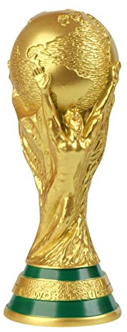 2026 World Cup 3D Trophy Replica World Cup 2026 Soccer Trophy Replica Football Award Champion Trophy Commemorative Collectible Gifts for Football Fans Men Father,Office Home Fan Club Decoration (21cm)