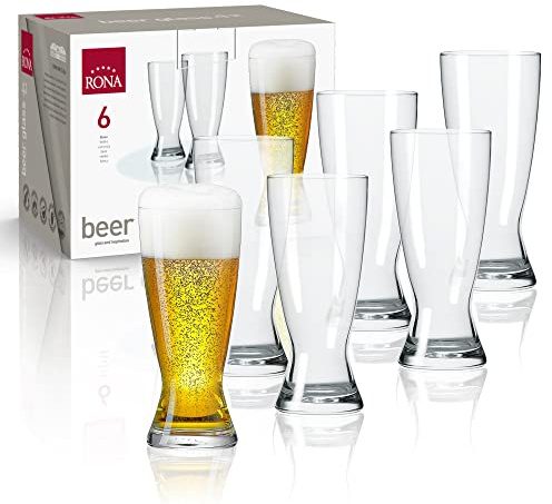 RONA Weizen Beer Glass | 14 oz. | Set of 6 |