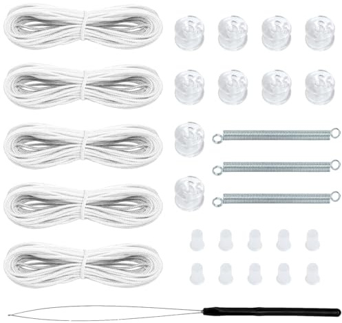 Reparationssats för RV, RV-gardin reparationssats, RV-gardin reparationssats, vertikala persienner reparationsflikar, reparationssats, vit, Consulte la descripción, Se beskrivningen