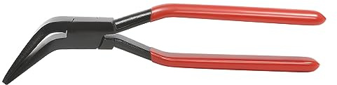 3 stycken tegeltång plåt bearbetning avkanningstång falstång plåttång vinklad 45° och 90,3-delat set, ergonomiskt handtag, för tunn metall, platt aluminium, metalltak