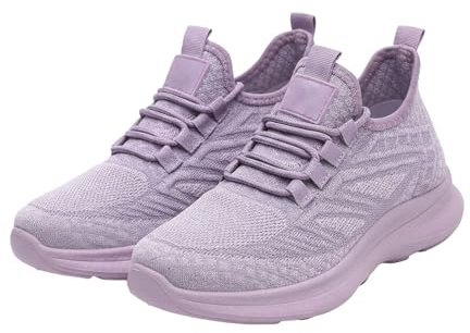 Chaussures de jogging pieds nus pour femme - Antidérapantes - Respirantes - En maille - Chaussures de sport - Chaussures de marche décontractées - Semelle souple - Chaussures confortables - Chaussures