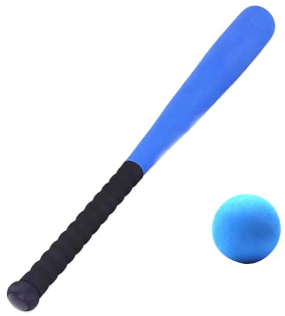 YGBWAOV Bate De BéIsbol con Pelota De 64 Cm, Divertido Juego para NiñOs Y Adultos, Bate De BéIsbol Ligero con Pelota De Entrenamiento, Color